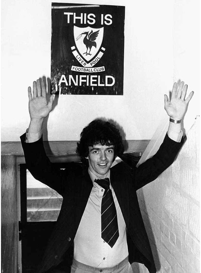 On this day 4 May 1979 Frank McGarvey joins Liverpool for a reported fee of £300,000