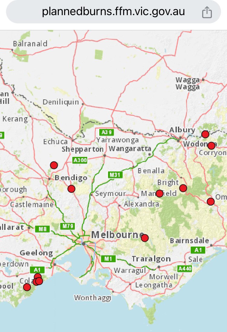 Now 3 consecutive days of high levels of hazardous smoke #AirPollution for millions of Victorians- and no end in sight with more planned burns scheduled I was forced to be in this air with my daughter for hours at a community planting day we’d scheduled weeks ago WTH⁉️🆘❌🔥