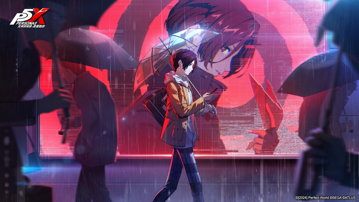 Persona 5 The Phantom X Key Visual Wallpapers Released - personacentral.com/p5x-wallpapers/