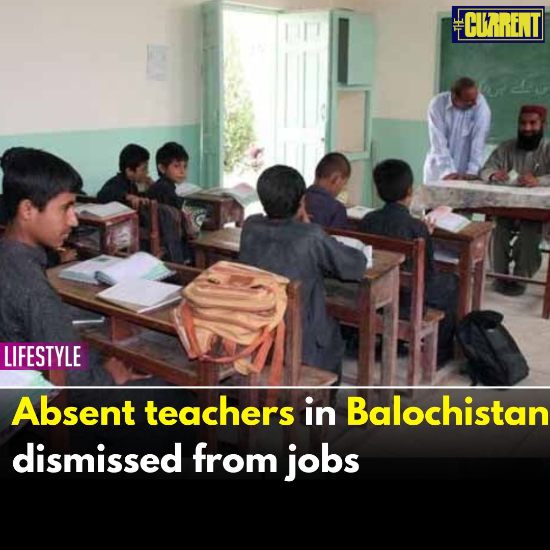 The Balochistan government has taken action against more than 2,400 absent teachers and employees in more than 8,500 schools in the province. To know more, head over to thecurrent.pk #thecurrent #balochistan #ghostteachers thecurrent.pk/absent-teacher…