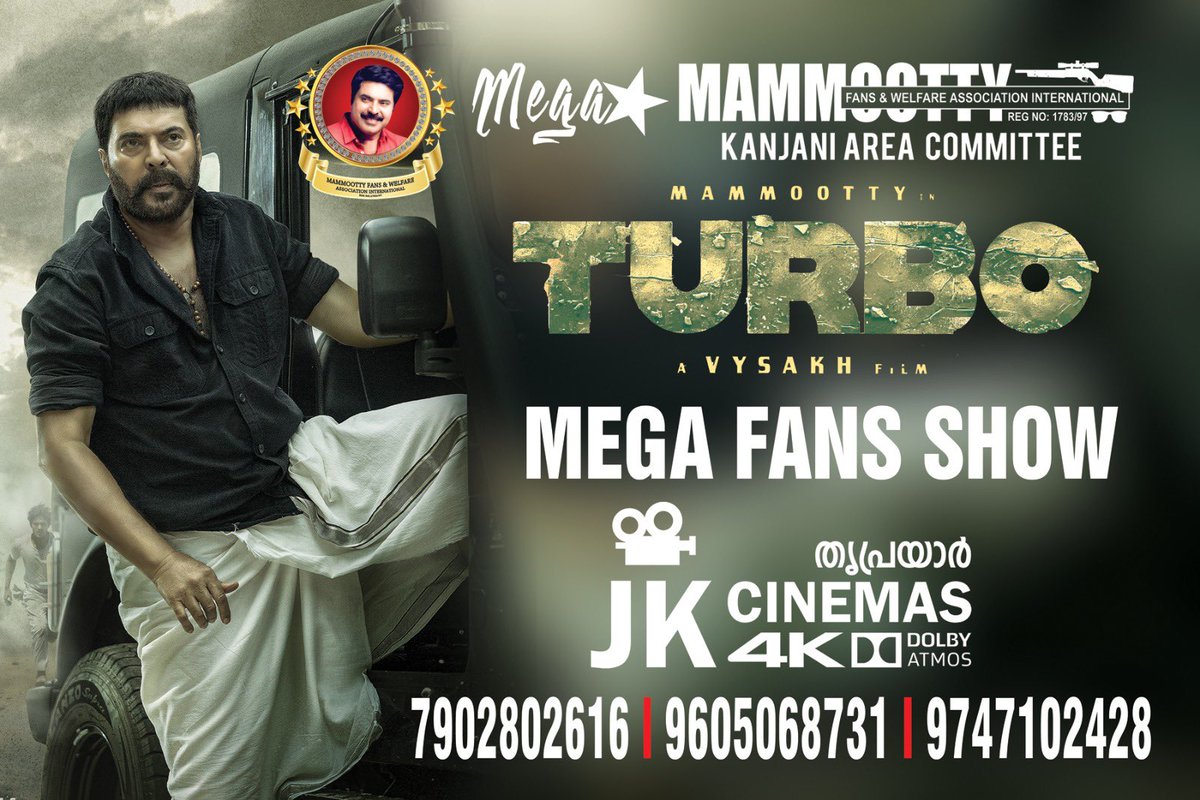 #Turbo thrissur fans show 🔥

#Mammootty