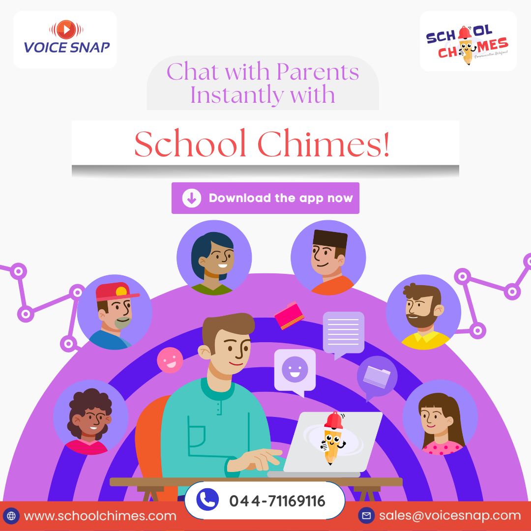 Communication is key and School Chimes makes connecting with parents a breeze!

Our secure in-app chat feature saves you time and improves communication with parents. ✅

➡️ Learn More & Sign Up Today! Schoolchimes.com

#SchoolSoftware #SchoolChimes #Schooltech