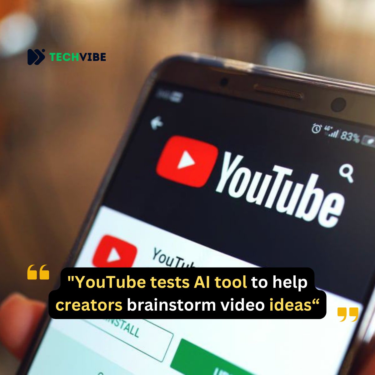 YouTube is currently experimenting with an AI-powered tool aimed at assisting creators in brainstorming new video content ideas, potentially revolutionizing the creative process for content producers. more: t.ly/XanNA #Youtube #AI #AInews