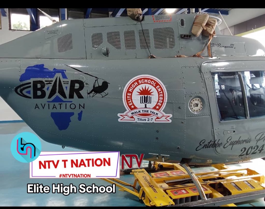 LuoboyOllo's tweet photo. Elite High School students are using a helicopter to attend their prom today 
#NTVTNation https://t.co/pJ4NCTvTTN