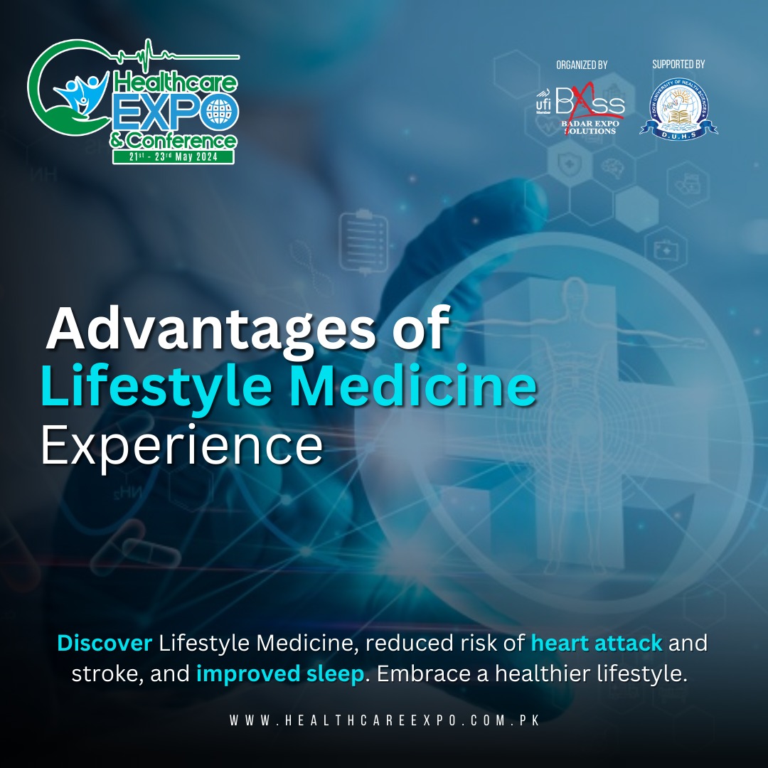 'Discover the power of Lifestyle Medicine at Healthcare Expo 2024! Lower heart attack & stroke risks, improve sleep, and prioritize well-being. Essential for anyone seeking a healthier life. Don't miss out! #HealthcareExpo2024 #LifestyleMedicine #HealthyLiving #HealthCareExpo