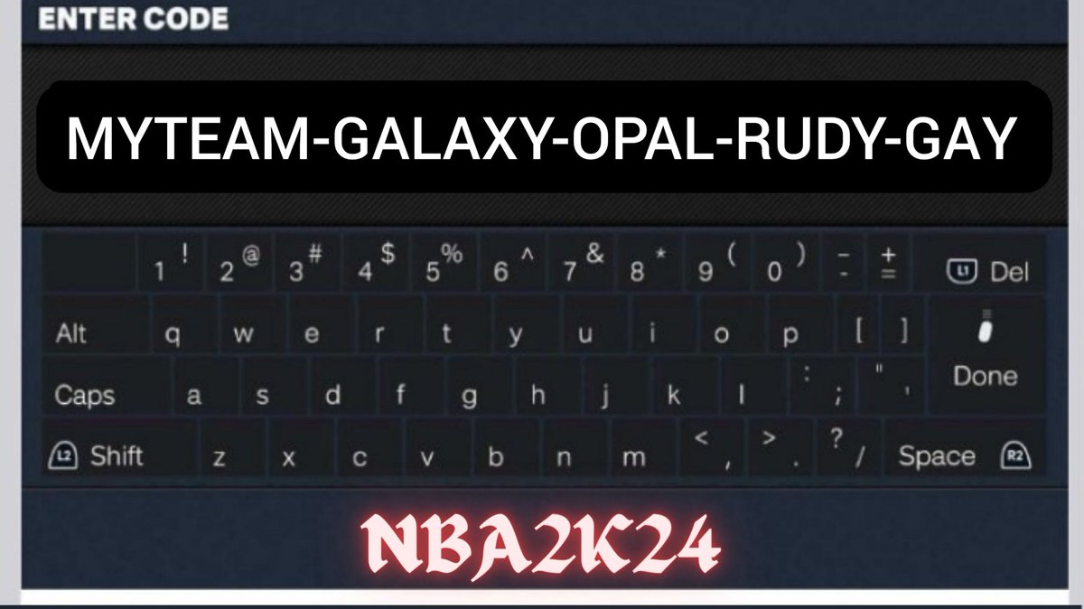 🚨 #LockerCodes #NBA2K24

MYTEAM-GALAXY-OPAL-RUDY-GAY

💫 Enter this #LockerCode to get a Galaxy Opal #RudyGay for your #MyTEAM squad!

Available for one week.

#NBA2K #NBAPlayoffs #Playoffs #NBA #Saturday