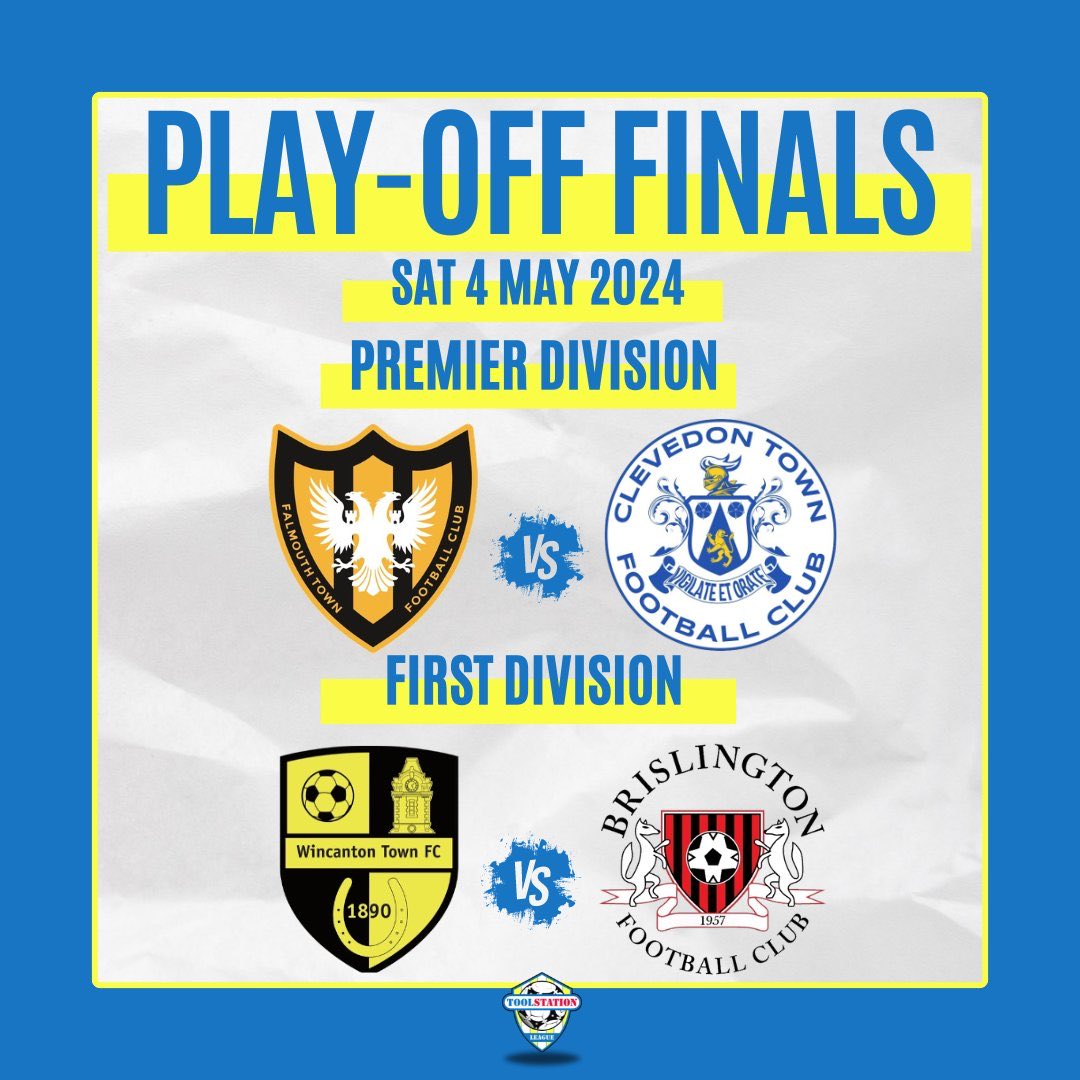 IT’S PLAY-OFF FINAL DAY! Good luck to all teams in today’s finals 👍