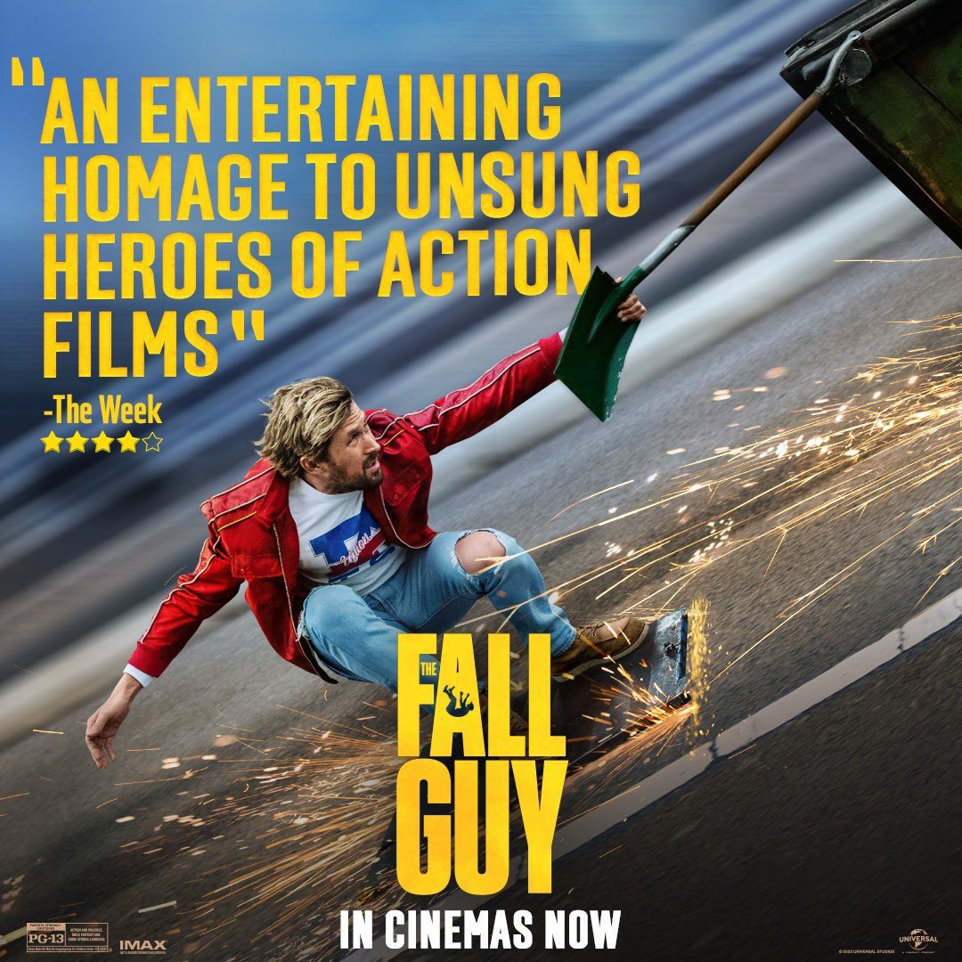 Here’s to the stuntmen, without whom action just wouldn’t be the same!

Watch #TheFallGuy in cinemas now.
Book your tickets: bookmy.show/e/TheFallGuy

#TheFallGuyMovie #TheWeekReview #RyanGosling #Stuntman #EmilyBlunt #DavidLeitch #UniversalPicturesIndia #UniversalPictures