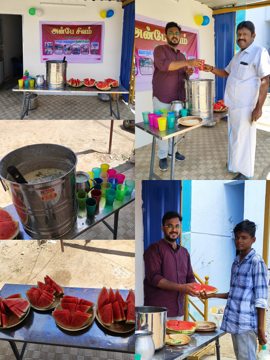 dharmaraja1107's tweet photo. அன்பே சிவம் மற்றும் மாதா மருத்துவ நண்பர்கள் 🙏🙏
#நீர்மோர் #தர்பூசணி

#anbesivam #maatrum #actorlawrence #actorvijay #cvb #medicalwing #pudukkottai https://t.co/xCaiYtJ9nZ