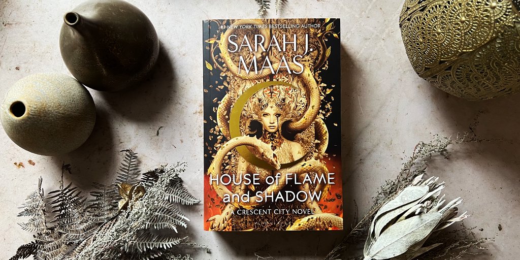Dive back into the spellbinding world of Crescent City with House of Shadow and Flame. Sarah J. Maas delivers another thrilling installment packed with action, romance, and breathtaking twists. Get ready for a pulse-pounding adventure that will keep you on the edge of your seat!