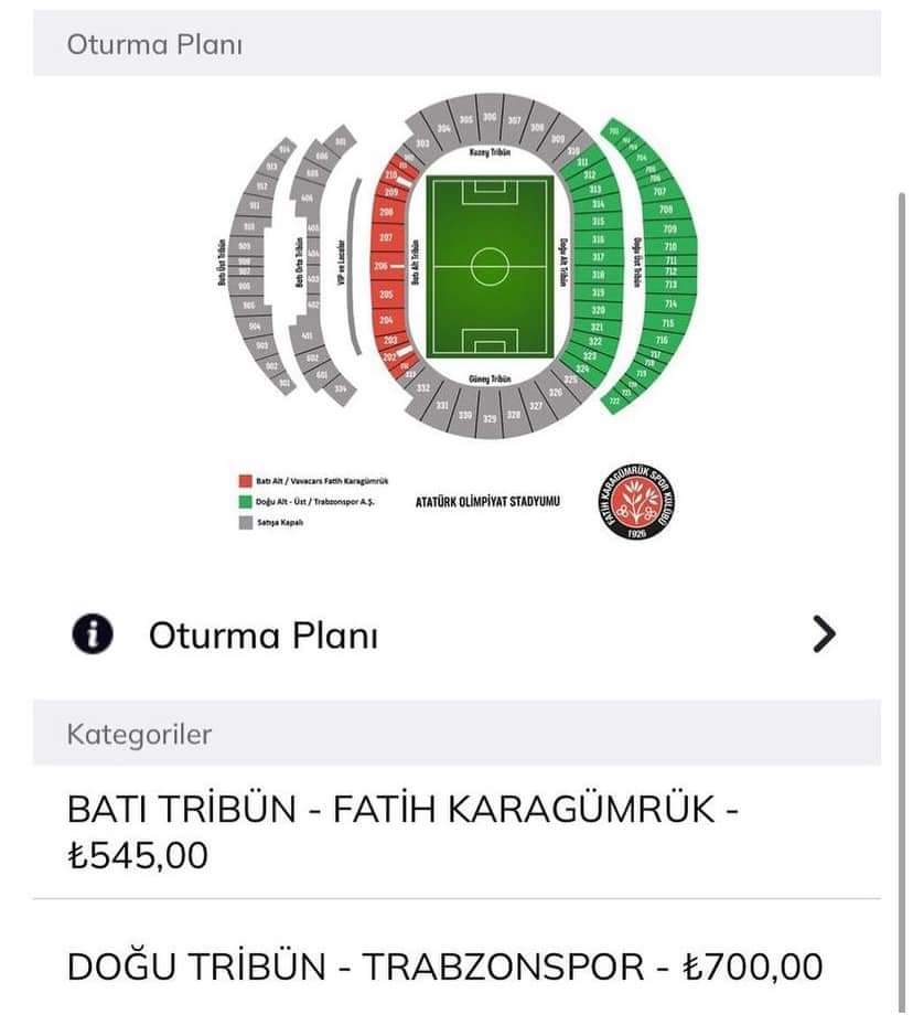 Fenerbahçe'nin hizmetkarından başka bir şey beklenemezdi zaten! ZTK yarı final rövanş maçı bilet fiyatı 700 tl, vicdanınız var mı bilemiyorum ama tüküreyim öyle vicdana!