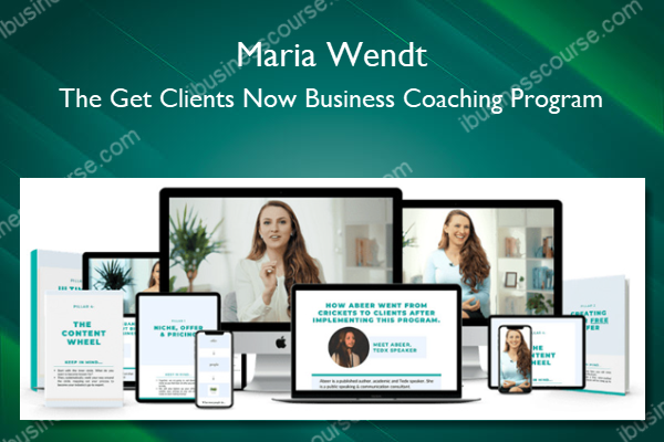 iBusinesscours's tweet photo. The Get Clients Now Business Coaching Program โ Maria Wendt
Source By: https://t.co/hMwoYSwaE2
#Business #onlinecourse #ibusinesscourse https://t.co/315FZCWkGQ