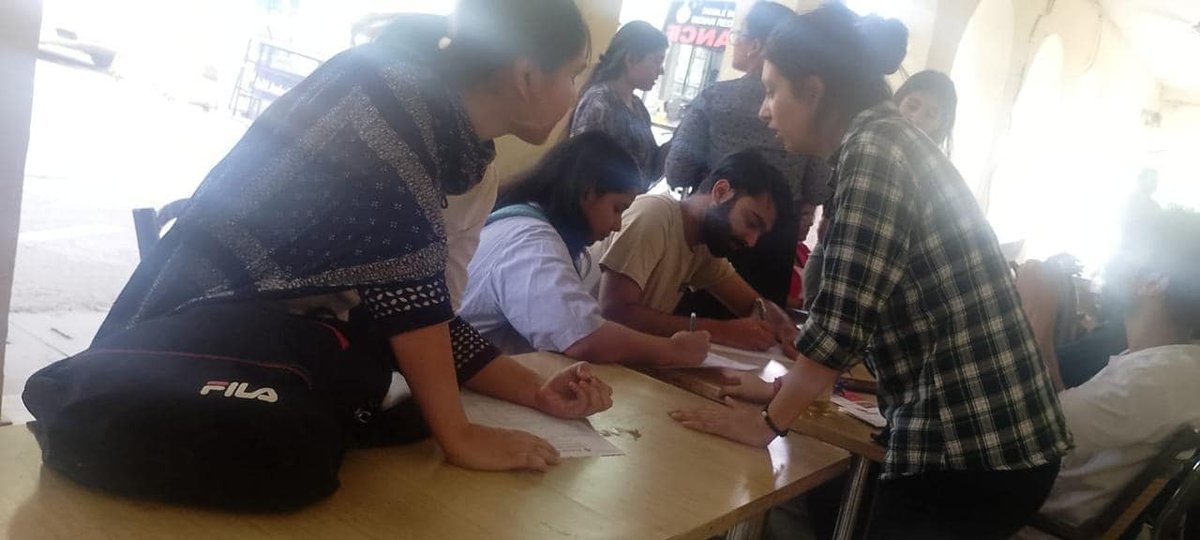 thalindia's tweet image. Blood Donation Camp held on 3rd May at Ambedkar University, Kashmere Gate. 50 units of blood were collected. Thank you to the blood donors who donated blood for this cause. #thalassemiaawareness #blooddonation #bloodislife