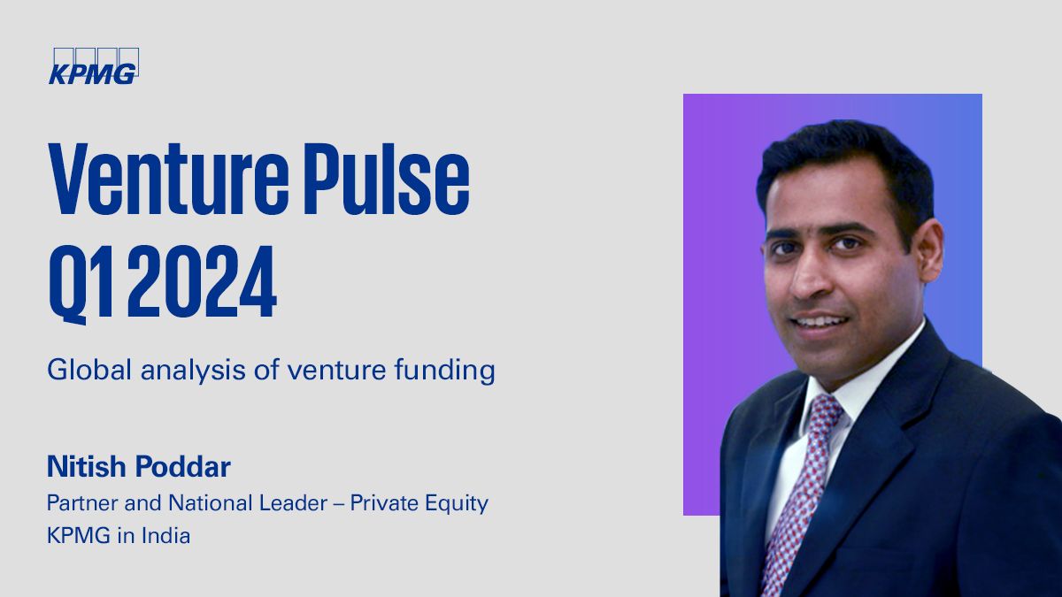 As expected, India has seen an uptick in #VCinvestments despite the #deal activity being muted in Asia. This will only increase in the coming quarters given our robust GDP growth, strong demographics & expectation of stable government at the centre: @nitishpod, @KPMGIndia | #Q1VC