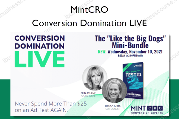 Conversion Domination LIVE – MintCRO
Source By: bestgraphicai.com/go/conversion-…
#business #onlinecourse #ibusinescourse