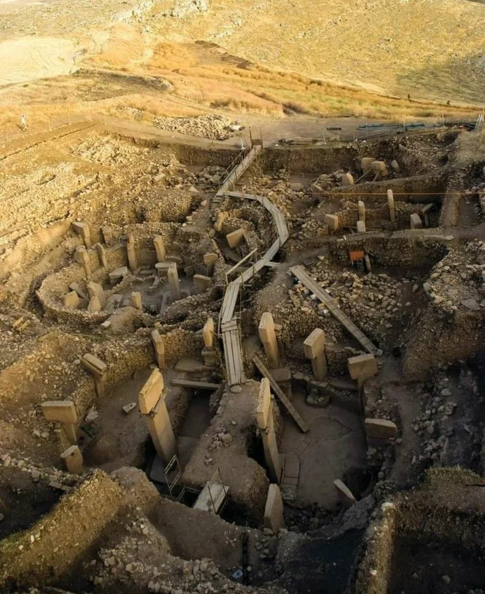 Gobekli Tepe is an ancient archaeological site in southeastern Turkey, dating back to around 9600 BC. It’s remarkable because it predates agriculture and settled communities, challenging previous notions about the origins of civilization. 

The site consists of massive stone…