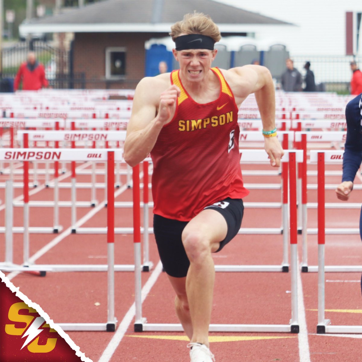 The Storm men claimed three event victories at Wartburg! Carter Berkey won the long jump, Max Cleveland won the 110 meter hurdles, and the 4x400 relay team also took home the gold in the sixth-fastest time in school history. 📰 tinyurl.com/yza9t55p #rollriversTF