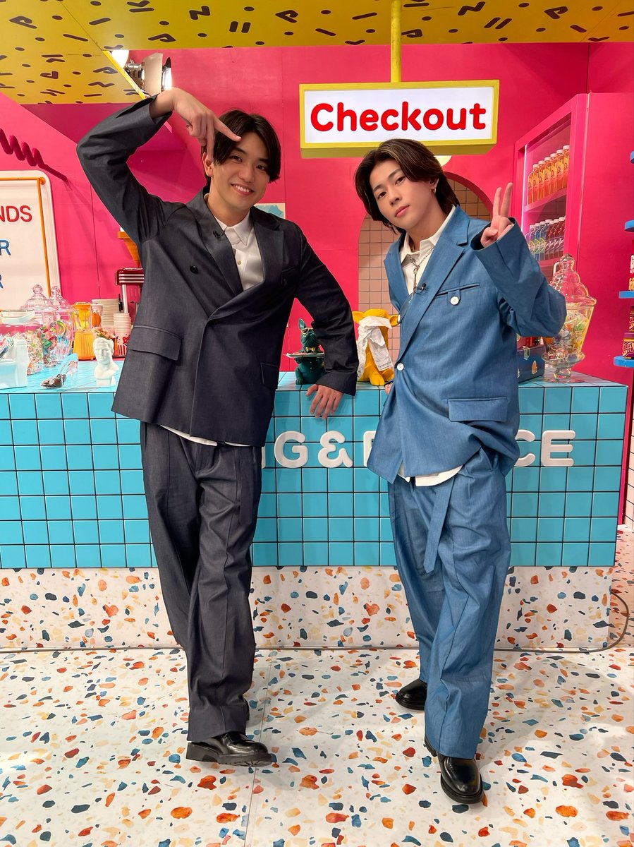 本日13:30から放送の 『 #キントレ 』に #末澤誠也 #正門良規 が出演