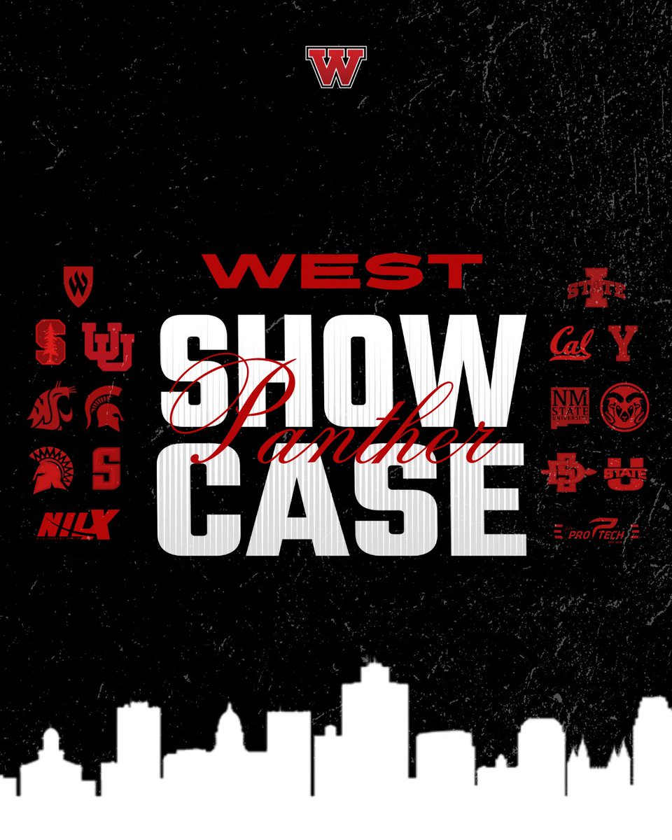 Thank you to all the colleges who showed up for our showcase! We appreciate the visit. 💯

-
#onthehunt #westhigh #panthers #rollred #WestFB #oblock #darkside #panthermedia #SLC #family #westside
