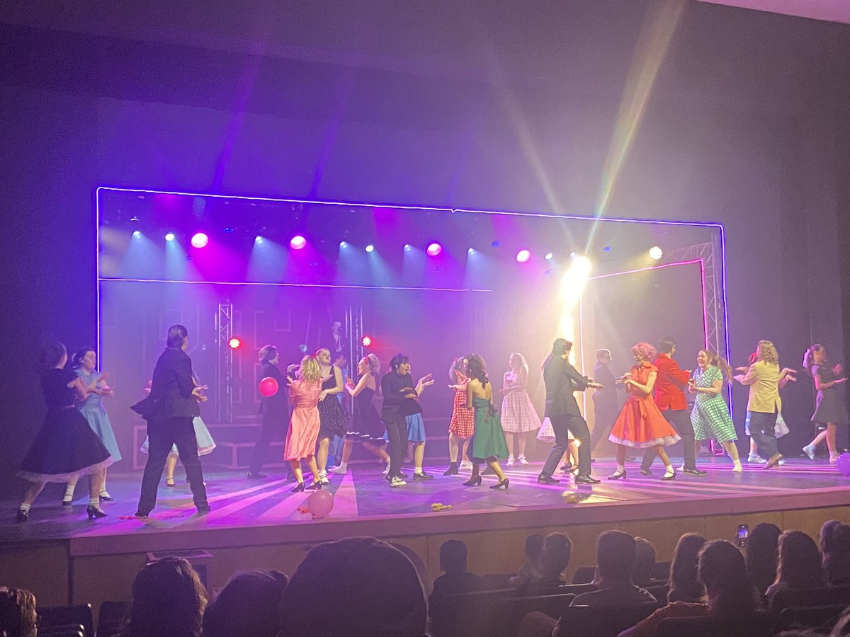 GREASE! These talented students continue to amaze me. Great job <a href="/theatre_central/">Central Stage Theatre</a>!
#ChargerNation <a href="/KellerCentralHS/">Keller Central HS</a> <a href="/KISDFineArts/">Keller ISD Fine Arts</a>