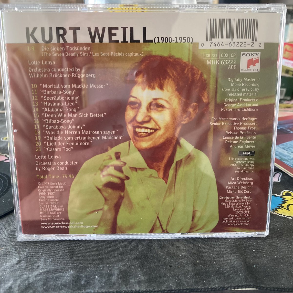 Lotte Lenya/Sings Kurt Weill
#nowplaying 
#vinyl #records #recordcollection
#cds #cdcollection
#lottelenya