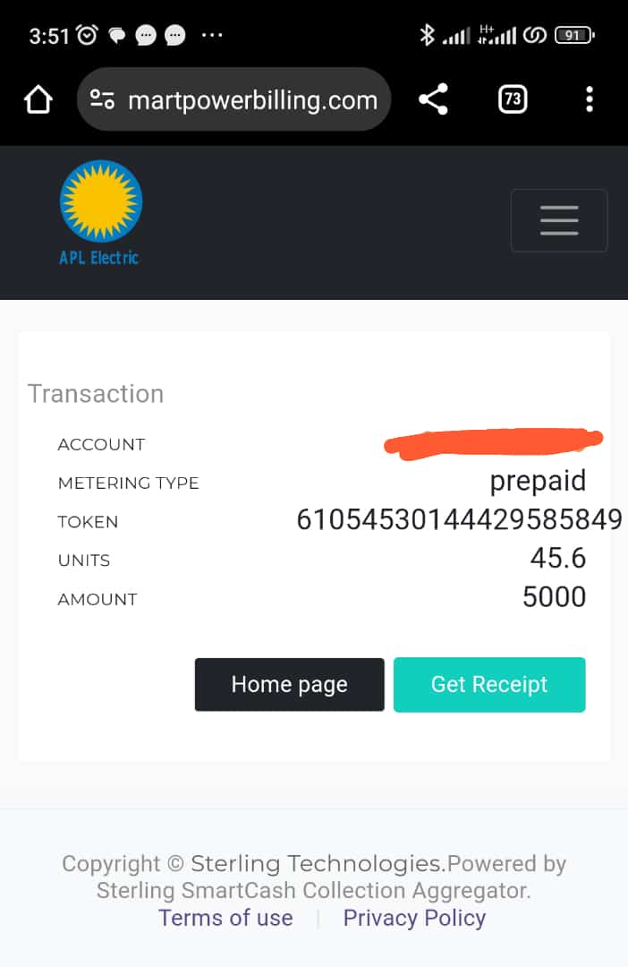 AsogwaChidi's tweet photo. @aba_power What Band is Aba Power on?  ₦109.64/KW is definitely not Band A and is higher than ₦66/KW paid by other bands. Why do you pay some days and get 44.6KW for ₦5000 and some other days 53KW for the same amount? https://t.co/BSyuI7UFcn