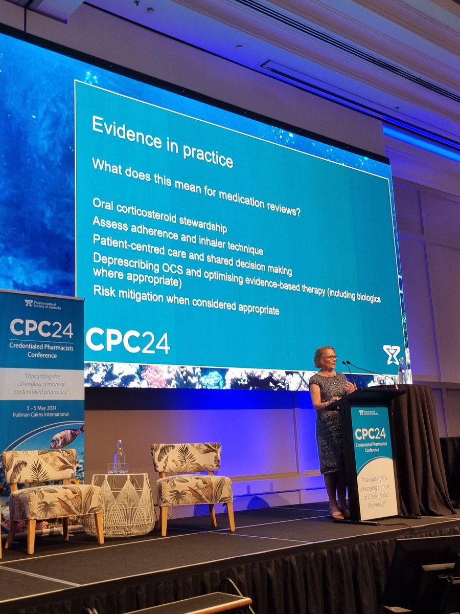 You've sold it to me <a href="/DRugby56/">Debbie Rigby</a>, next prescribing audit at the GP clinic I work in will definitely be looking at lifetime dose of oral corticosteroids.

There are all kinds of stewardship roles that #pharmacists can play. Let's add OCS Stewardship to the list

<a href="/PSA_National/">PSA</a> #CPC24