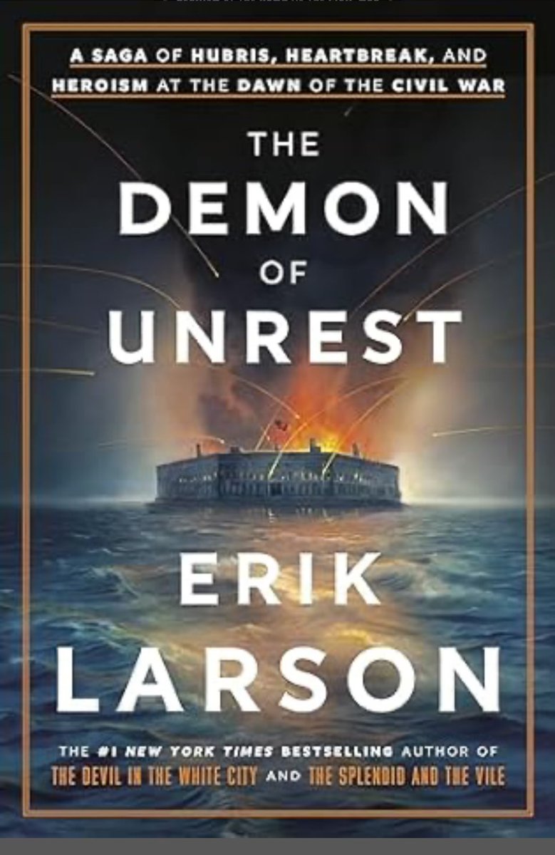 Needed a good read… and there’s a new Erik Larson out 🤩