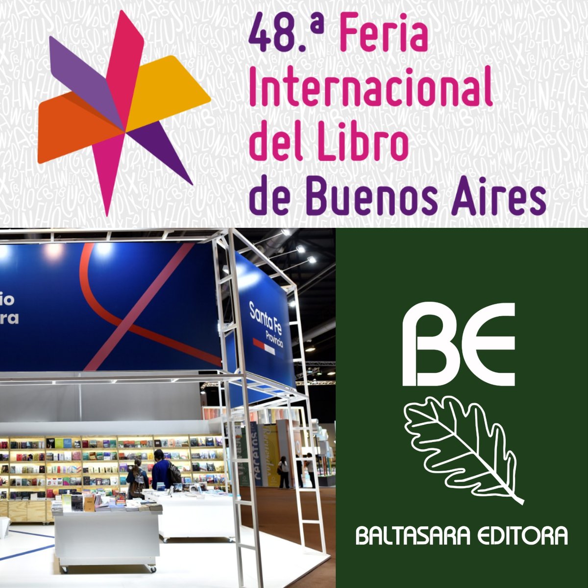 Llegó la Feria Internacional del Libro de Buenos Aires. Este año, nuestras novedades estarán disponibles en el Stand de la provincia de Santa Fe. 
Stand 3015 del Pabellón Ocre (con ingreso por Plaza Italia).