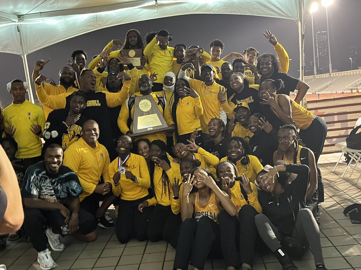 .@FBMarshallTrack Back to Back to Back @uiltexas 5A STATE CHAMPIONS!!! #BMF #〽️Block