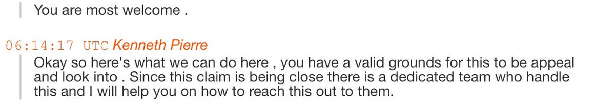 hadoka's tweet photo. @eBay I will never use #ebay to
#sell anything! I used for the first time got #abused by a #buyer and #eBay sided with the #buyer, even after #apeal, this still sided with the buyer although I have enough evidence! And below is the comment of #Ebay agent via chat. https://t.co/8xUYnhC4JU