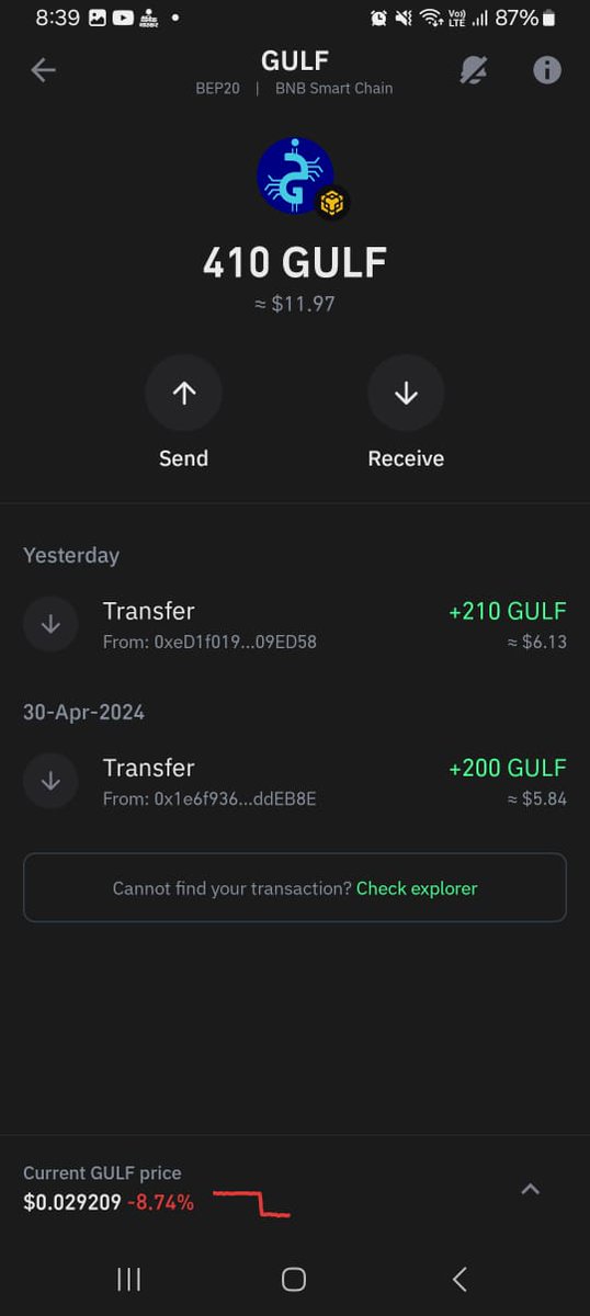 NEW HOT PROJECT 🔥INSTANT WITHDRAWAL 💸

🔥 GULF Coin Airdrop Is Live!

🎁 Joining Reward: 50 GULF (1.60$)

👨‍👨‍👦 Per Refer: 30 GULF (1$)

🔗 Your Refer Link = t.me/GULFCoinAirdro…

#Airdrop #AirdropCrypto #cryptocurrency #gulfcoin #BTC #Solana #memecoin