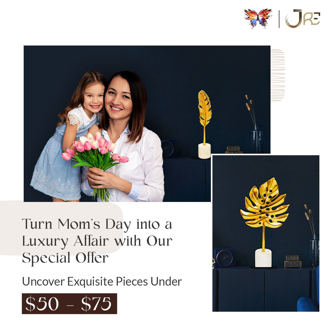 Unveiling Our Exclusive Offer! ✨ Explore a world of elegance with our curated selection of gifts under $50 and $75. From chic decor to timeless accessories, elevate your surroundings without compromising on style. 
#MothersDay #MothersDayGift #LuxuryDecor #giftformom #tabledecor