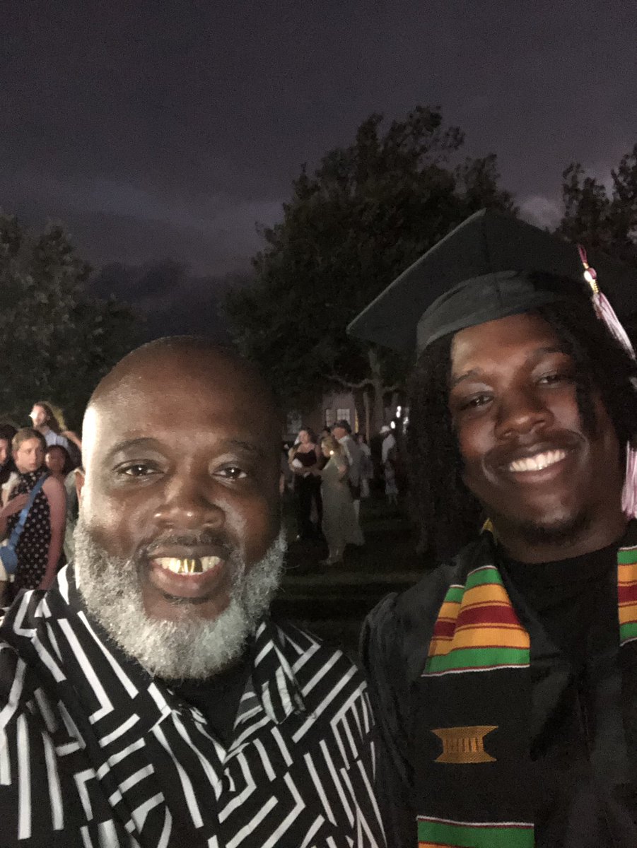 Pops and I #collegegraduate