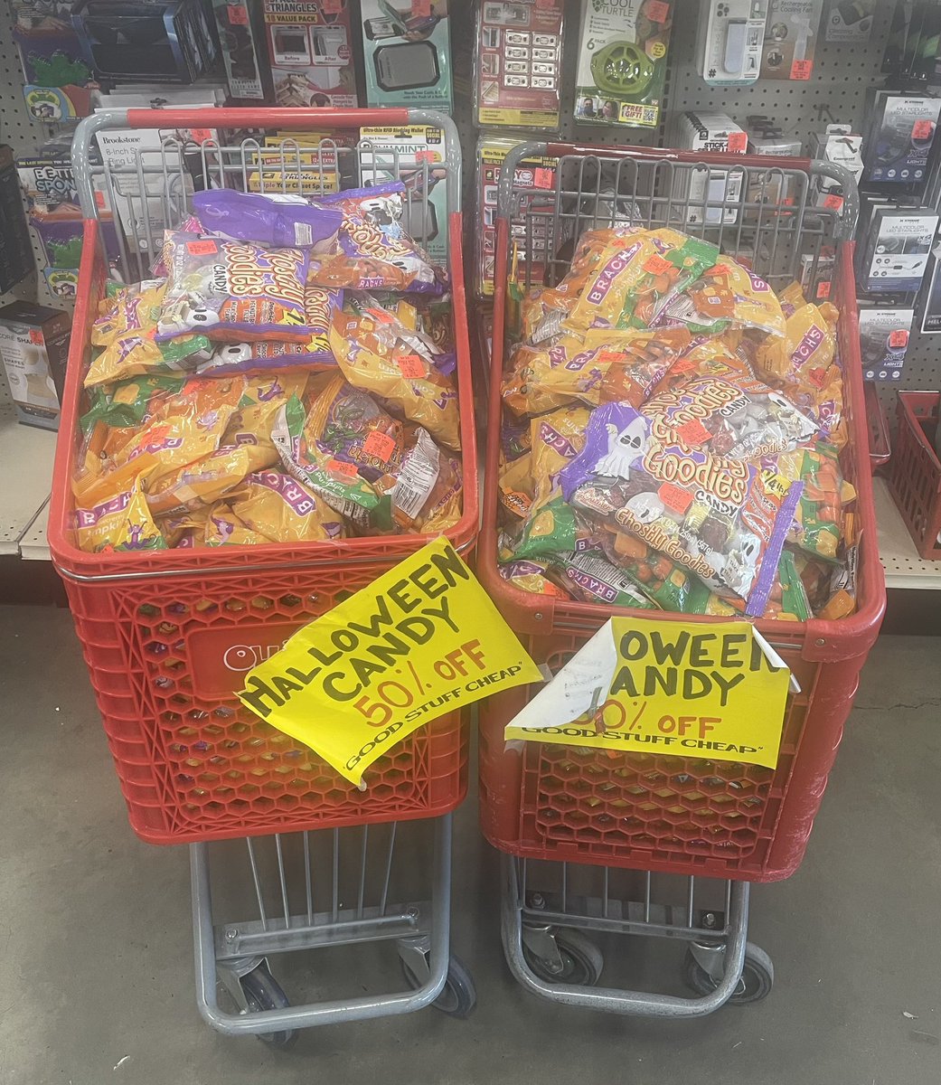 50% off clearance Halloween candy -checks calendar- in May!? What multiverse am I in?