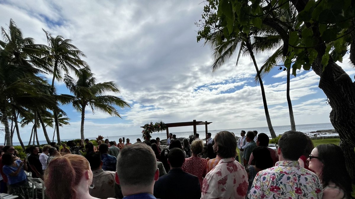 Beach Wedding Hawaiian Style