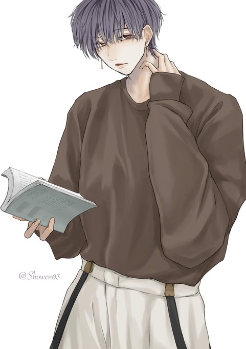 「grey hair open book」 illustration images(Latest)
