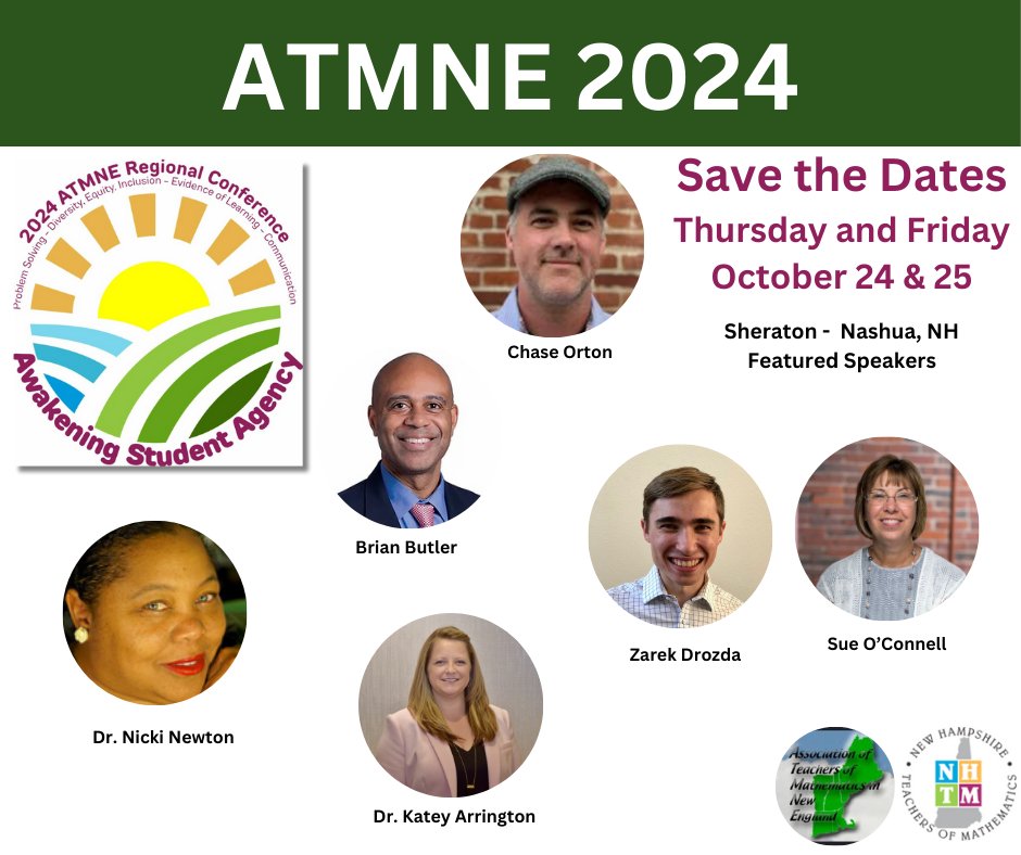 Rimtamath (@rimtamath) on Twitter photo Mark your calendars: the <a href="/ATMNE_math/">ATMNE Math</a> Fall Conference will be held on Oct. 24-25, 2024. New Hampshire is beautiful in Autumn, and it's shaping up to be a great event! More information coming soon. <a href="/pvdschools/">Providence Public Schools</a> <a href="/RIDeptEd/">Rhode Island Department of Education (RIDE)</a> <a href="/PSDRI_Schools/">Pawtucket School Department</a> <a href="/RIASPleads/">RIASP</a> Mark your calendars: the <a href="/ATMNE_math/">ATMNE Math</a> Fall Conference will be held on Oct. 24-25, 2024. New Hampshire is beautiful in Autumn, and it's shaping up to be a great event! More information coming soon. <a href="/pvdschools/">Providence Public Schools</a> <a href="/RIDeptEd/">Rhode Island Department of Education (RIDE)</a> <a href="/PSDRI_Schools/">Pawtucket School Department</a> <a href="/RIASPleads/">RIASP</a>