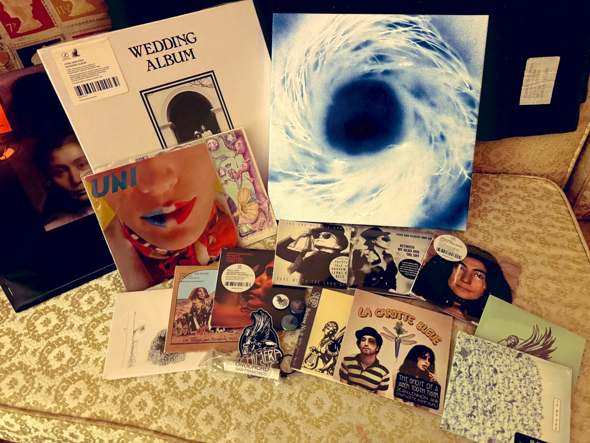 Thank you @seanonolennon and Chimera Music - easily the coolest record label on the planet