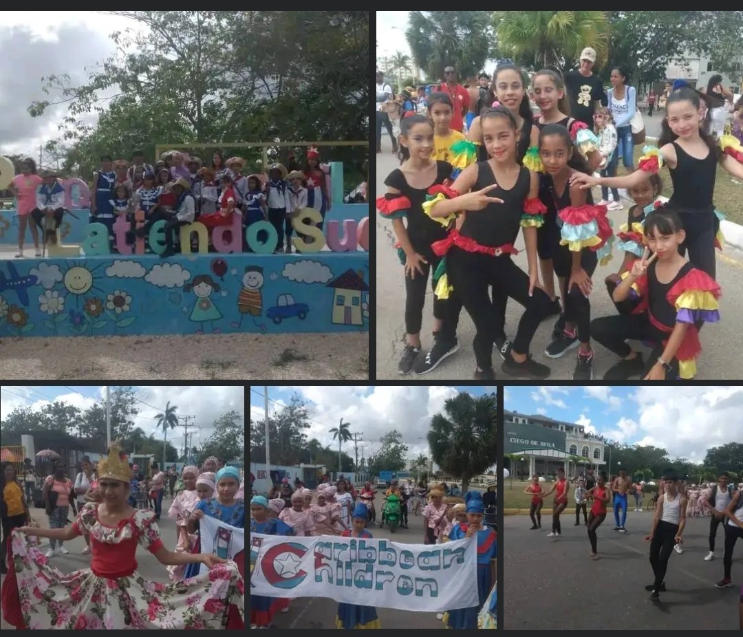 En el Parque Infantil  'Latiendo Sueños', de nuestra Capital avileña ,los más pequeños disfrutan del Carnaval Infantil. #CiegodeÁvila #CAVCapitalLate @DrRobertoMOjeda @NexyVelizNaranj @milyabad1982 @ivanc73 @pcc