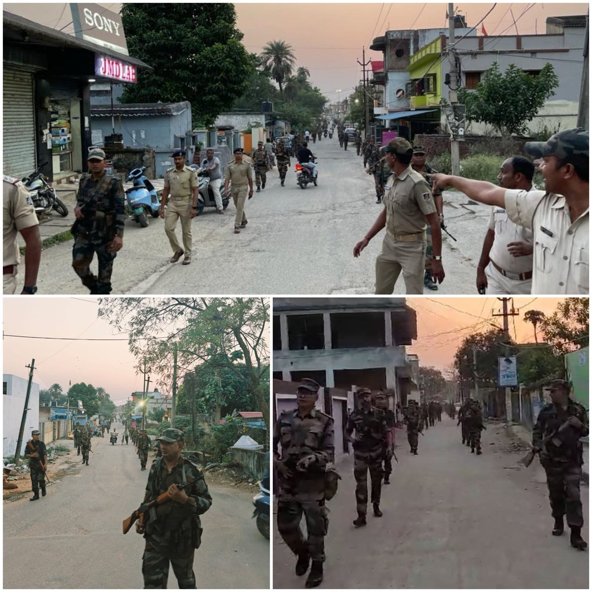 Flag March was conducted with Tripura SAP and District APR in Sundargarh Town area to create a sense of security among voters for a peaceful general election 2024. @DGPOdisha @odisha_police @digwrrkl @DMSundargarh @CeoOdisha