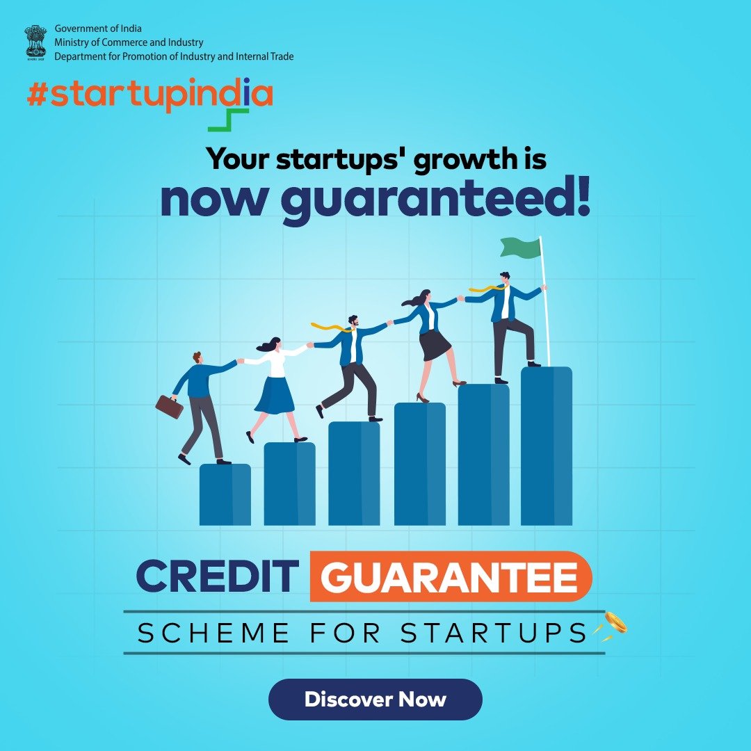 The #CreditGuaranteeSchemeForStartups facilitates venture debt provision, allowing startups to access necessary funding without traditional collateral requirements. To learn more, visit: bit.ly/3srUwFp #StartupIndia #CGSS #CollateralFreeLoans #IndianStartups #DPIIT