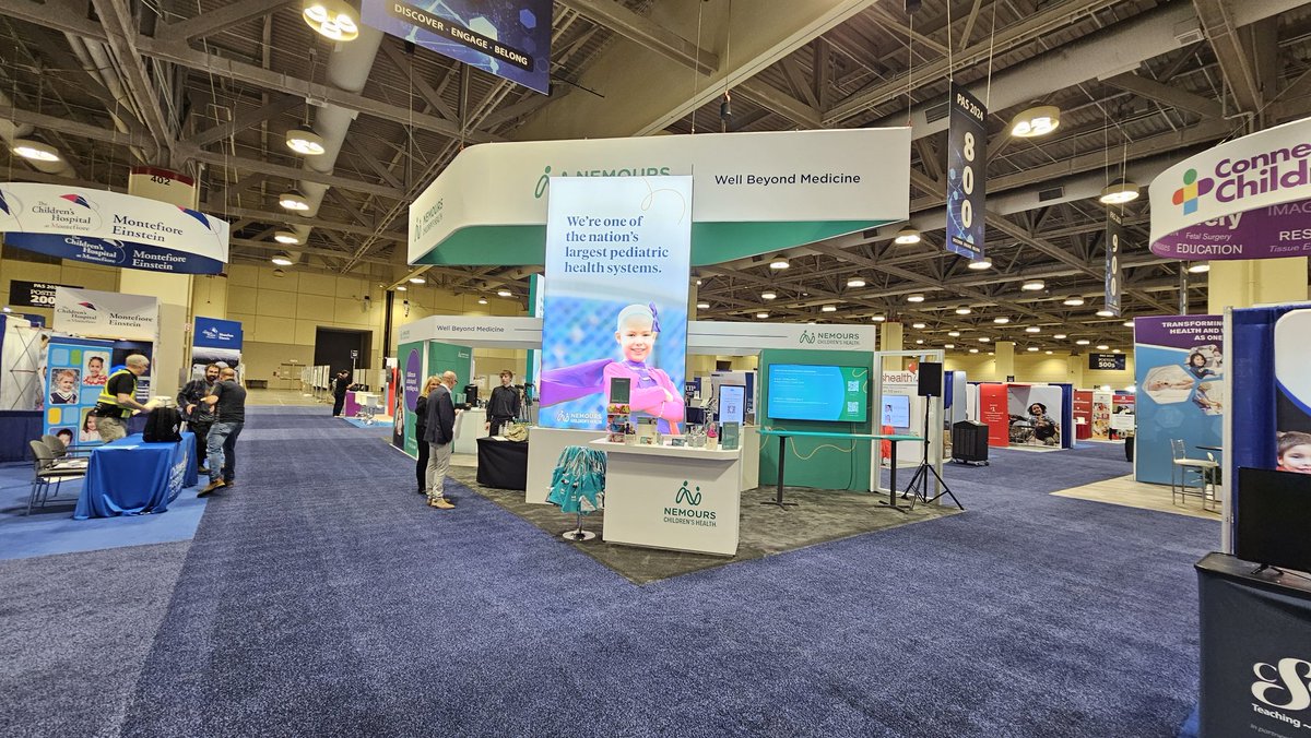 It's happening at booth #717 in Toronto @2024PAS!
Visit us @Nemours where we go #wellbeyondmedicine every day!