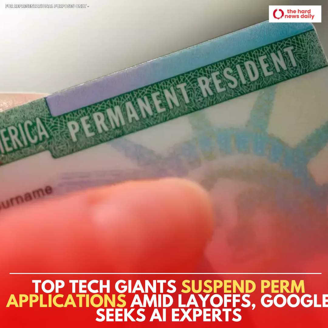 Amazon, Google, and Meta halt PERM applications, complicating green card acquisition for foreign tech workers amid widespread layoffs. 

Meanwhile, Google continues to recruit AI specialists, reflecting shifts in the tech labor market.

#TechJobs #GreenCard #AILaborMarket