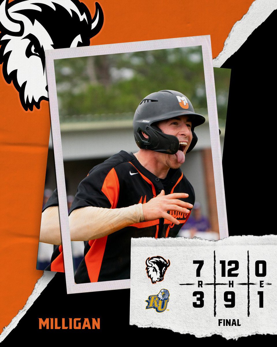 BUFFS WIN!!

Buffs beat Reinhardt and Force the “if” Game Tomorrow Afternoon at 1pm. 

Vasili Kaloudis: 3-3, 2 BB, HR, R, 4 RBIs
Caleb Berry: 4-5, 3B, R, 2 RBIs
Vince LaConte (W): 6 IP, 1 ER, 8 Ks

#ChargeTogether x #BuffStrong