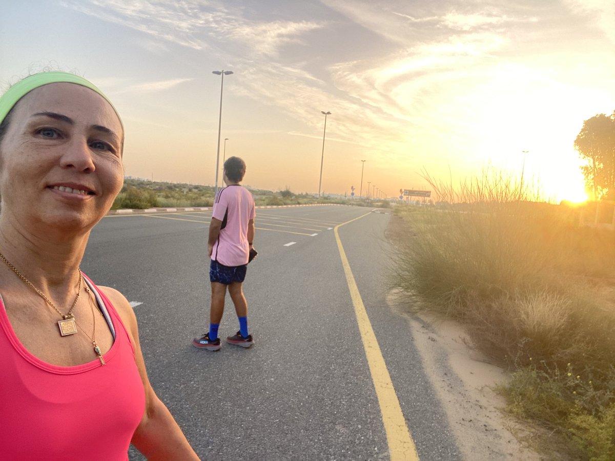 PinkTaxiRunner's tweet image. My kid woke up at 5 and we were done by 6:30am! #temporun #everysinglestreet reached 99,45% of the entire Emirate of Dubai #alruwwayah