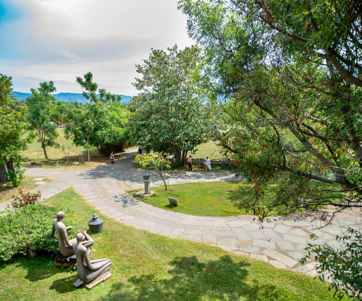 The serene spaces across Isha Yoga Center create a conducive atmosphere for meditative stillness. 

#IshaYogaCenter #ShotAtIsha #Nature