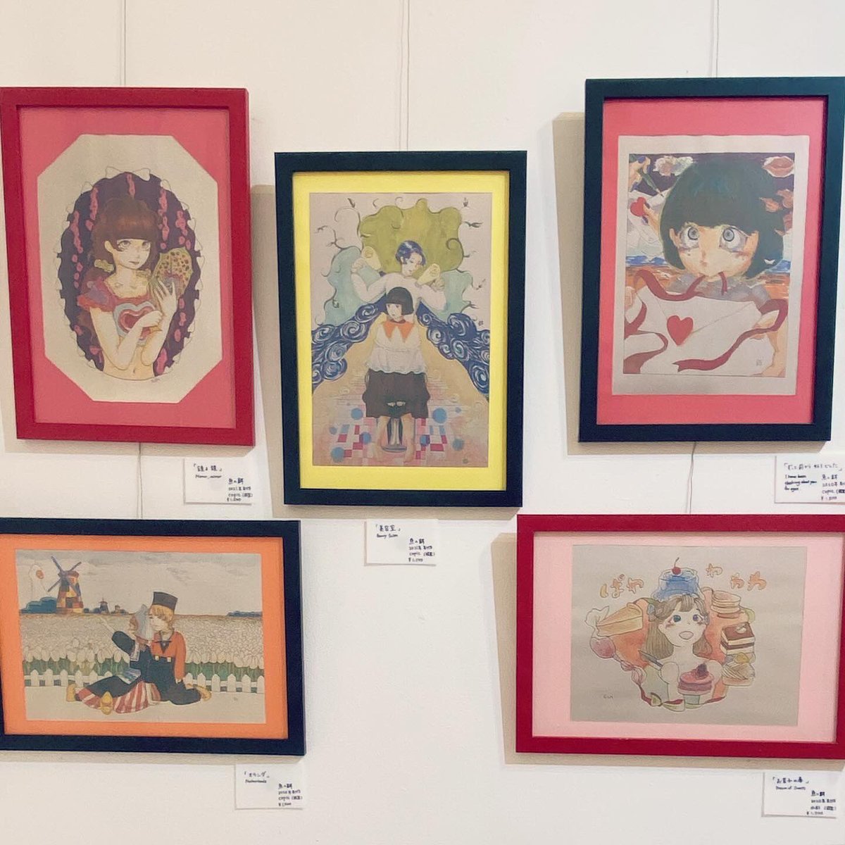 #aaagallery 様にて
『マイ・オリジナル・スタイル』展に参加させていただきました💐
展示ブースはこんな感じでした

来てくださった皆様、餌を知ってくださった皆様、ありがとうございます💐
今回来られなかった皆様もまたの機会にぜひよろしくお願いします🐡🐡
#illustration