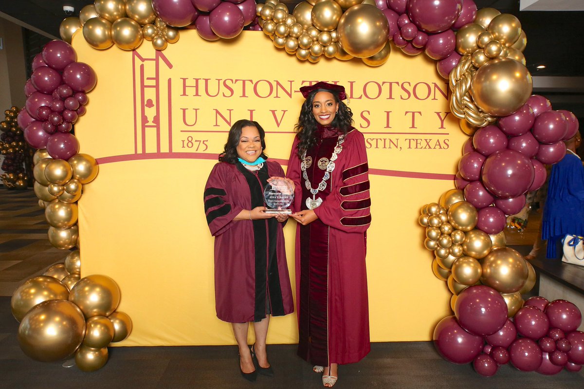 We were honored to be addressed by Alumna Joya Hayes as the keynote speaker for our 2024 Honors Convocation. A distinguished 1996 graduate of Huston-Tillotson University, Joya’s remarkable standard of leadership continues to inspire us all. #HTAlum #HTYou #HTScholar