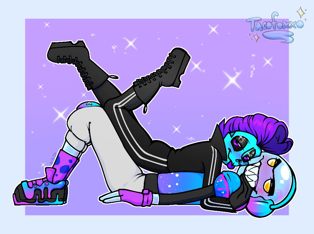 RAUUGHH my half of the art trade with @Skelly_Delly !!!! I loved drawing them so much💕💕💕 #FortniteFanArt #Ocxcanon